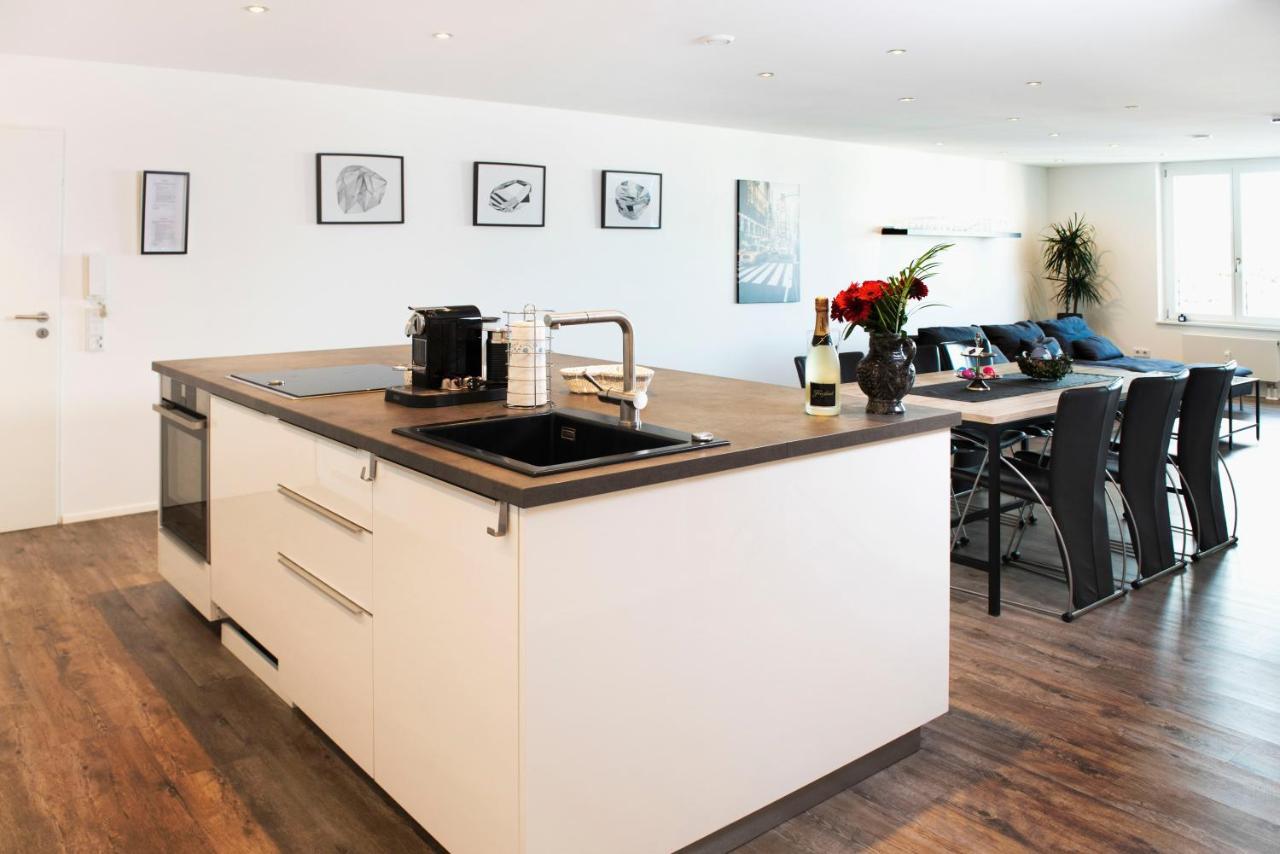 Luxus Suite Im Herzen Von Kempten***** +Parkplatz 외부 사진